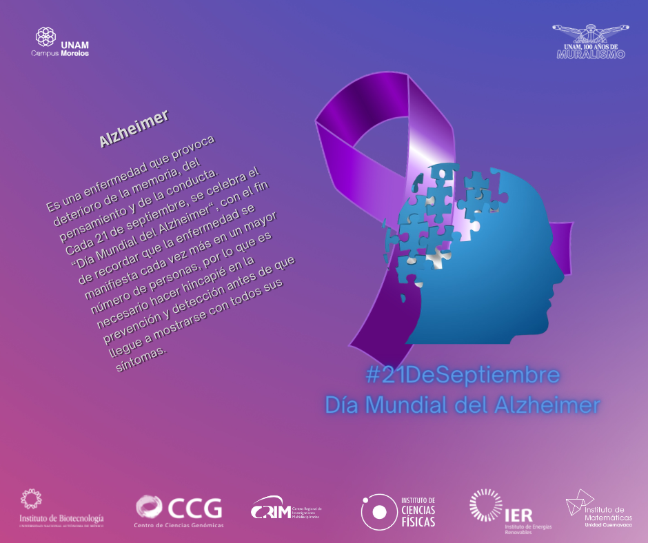 #21DeSeptiembre Día Mundial del Alzheimer